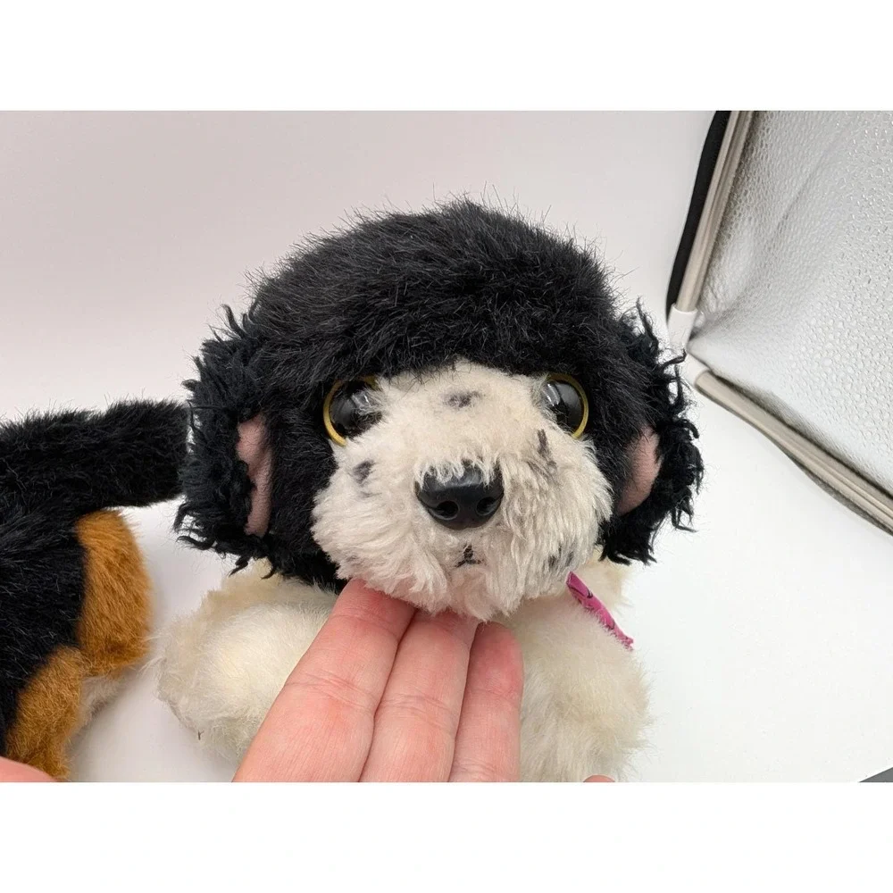 Tyco Puppy Puppy Puppies Dog Plush Lot of 2 READ Stuffed Animal‎ Toy